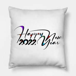 Happy New Year 2022 Pillow