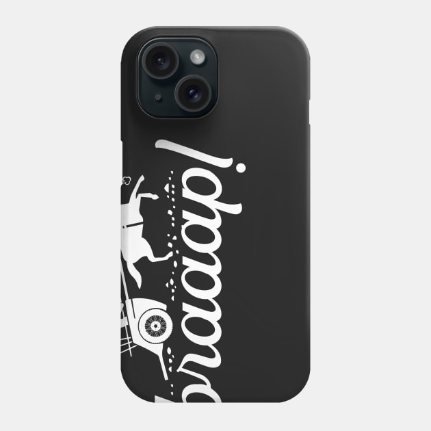 Spartan Dirt Bike Rider Braaap Phone Case by Dirt Bike Gear