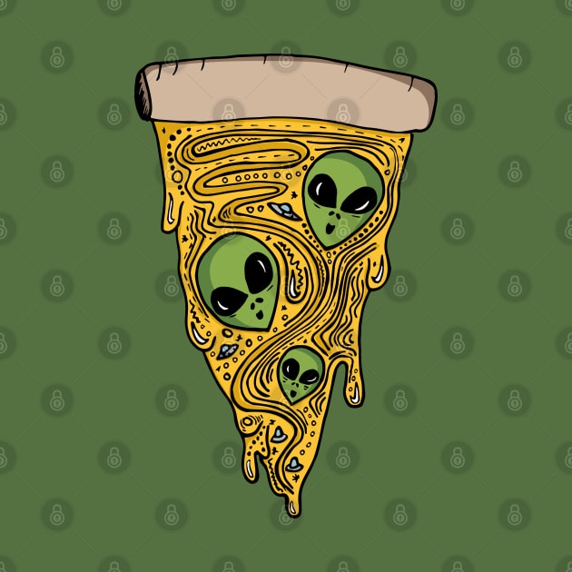 Alien Pizza by True Creative Works