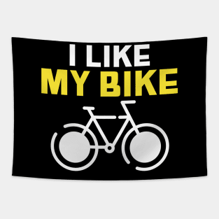 I Like My Bike, Cyclist Tapestry