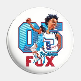 De"Aaron Fox Tee T-shirt Pin