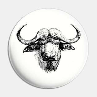 Cape Buffalo Pin