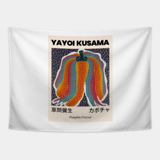 Yayoi Kusama Pumpkin Forever Exhibition Tapestry