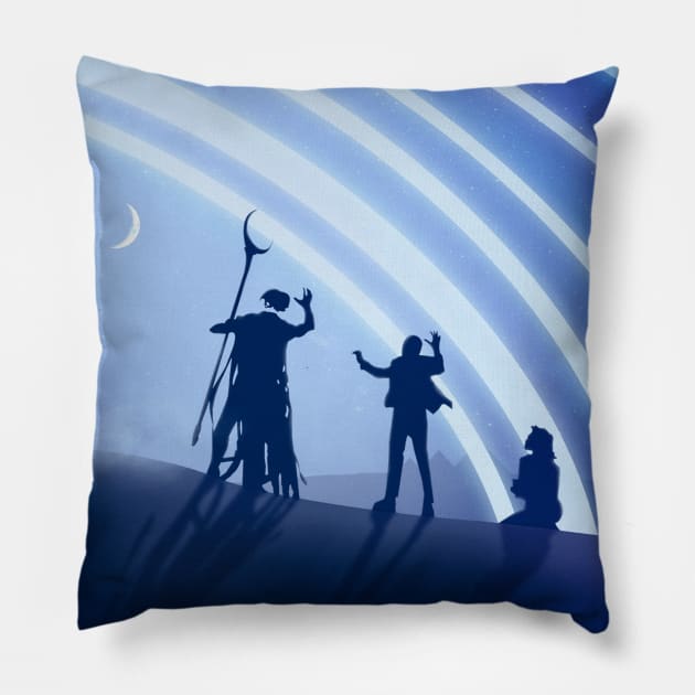Moon power Pillow by SaifulCreation