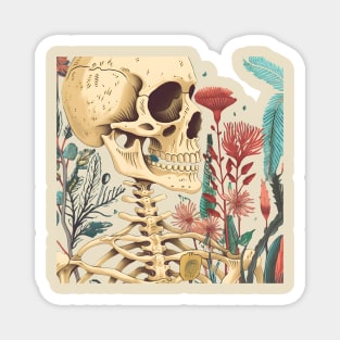 Bones and Botany Magnet