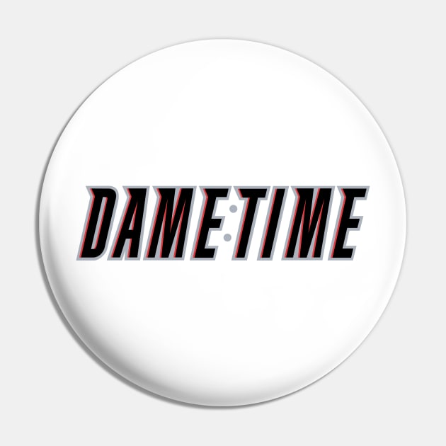 Dame Time 1 - White Pin by KFig21