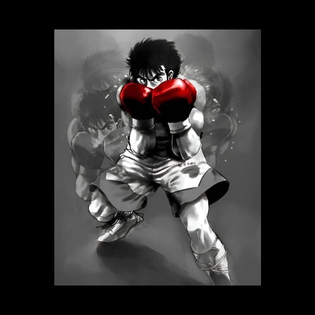 Hajime No Ippo Motivational Poster by Fit-Flex