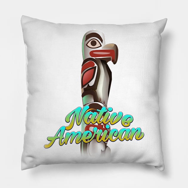 Native American Pillow by nickemporium1