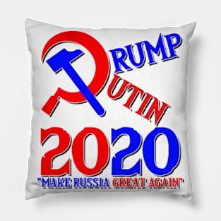 Putin Trump - Make Russia Great Again 2020 Pillow