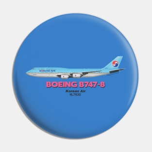 Boeing B747-8 - Korean Air Pin