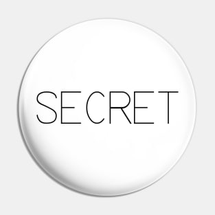 Secret Logo Pin