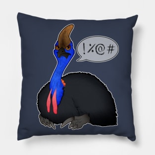 Flightless Doesn't Mean Friendly Pillow