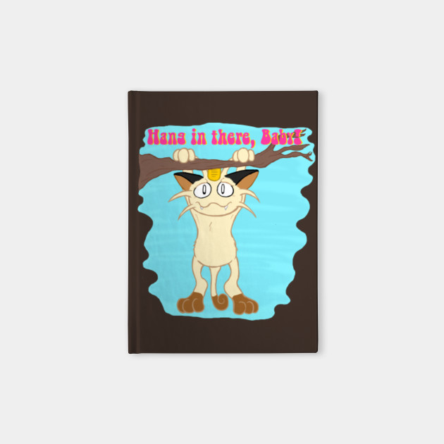 Hang In There Baby Cat Notebook Teepublic