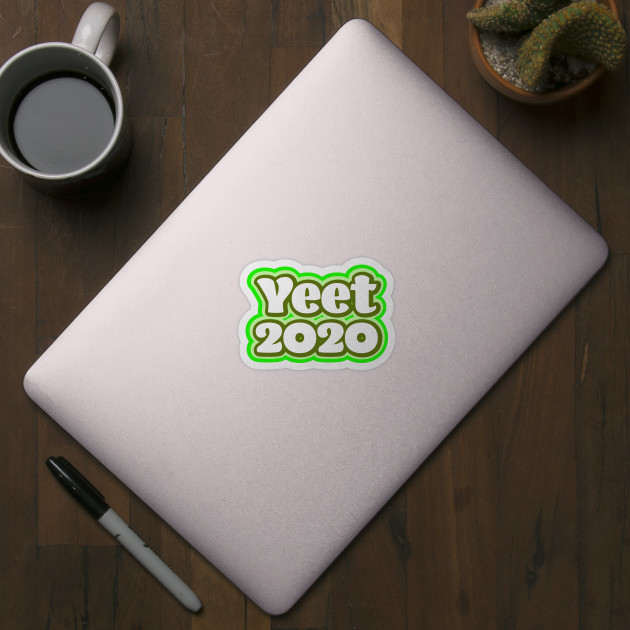 Yeet 2020 - Retro Green - 2020 - Sticker