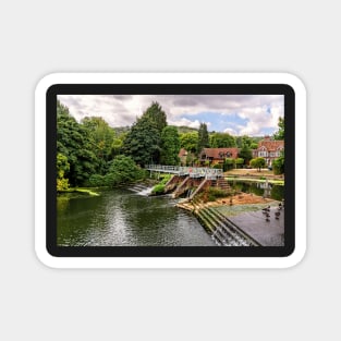 Streatley on Thames Weir Magnet