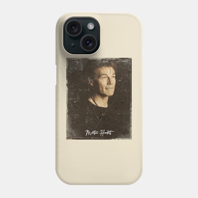 Vintage Morten Harket 80s Fan Art Phone Case by Ihkwan Art