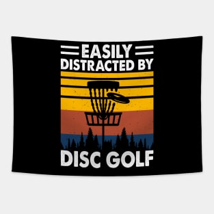 Funny Disc Golf T-Shirt Tapestry