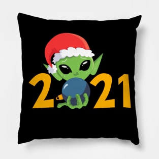 Alien Xmas Pillow