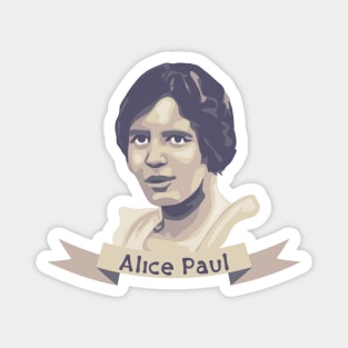 Alice Paul Portrait Magnet