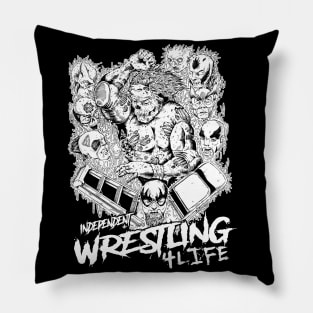 Indy Wrestling 4Life Pillow