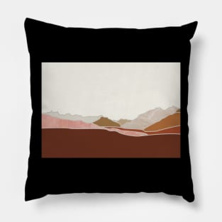 North shore mountains sunset Pillow