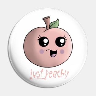 Just Peachy Pin