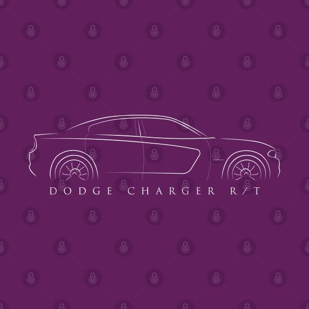 2015 Dodge Charger R/T - stencil by mal_photography