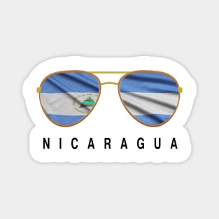 Nicaragua Sunglasses Magnet