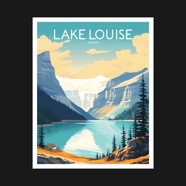 LAKE LOUISE by MarkedArtPrints