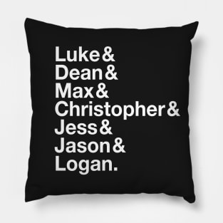 Gilmore Guys Pillow