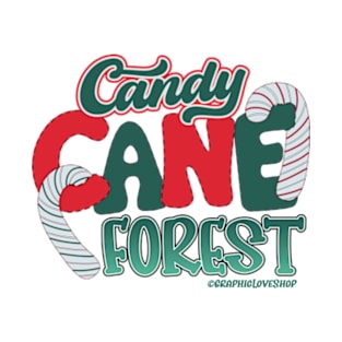 Candy Cane Forest, Elf ©GraphicLoveShop T-Shirt