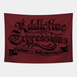 Addictive Expressions Tattoo Tapestry