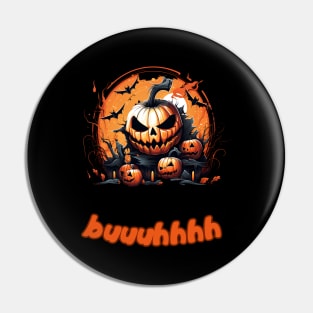 Buuhhhh-Halloween Haunt Pin