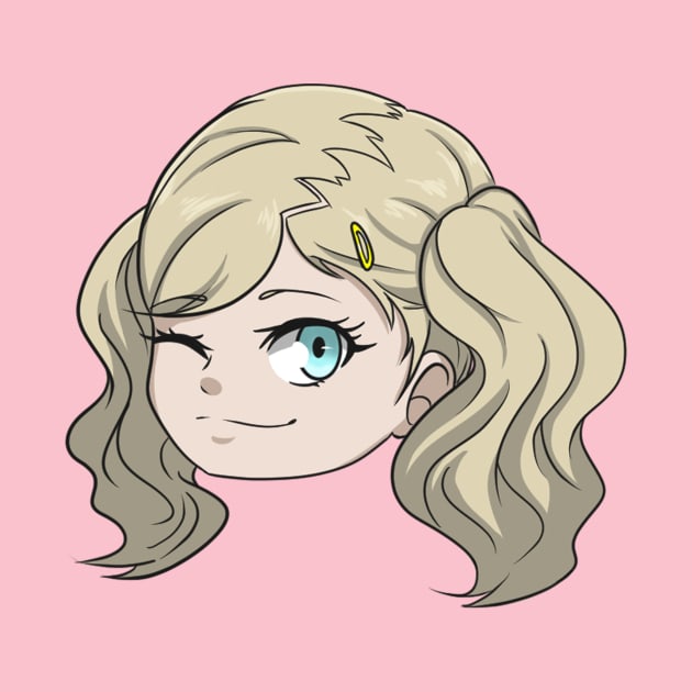 Ann Chibi Head by AdorableArts