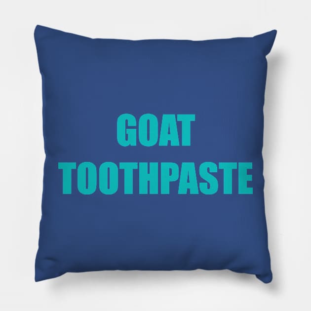 Goat Toothpaste iCarly Penny Tee Pillow by penny tee