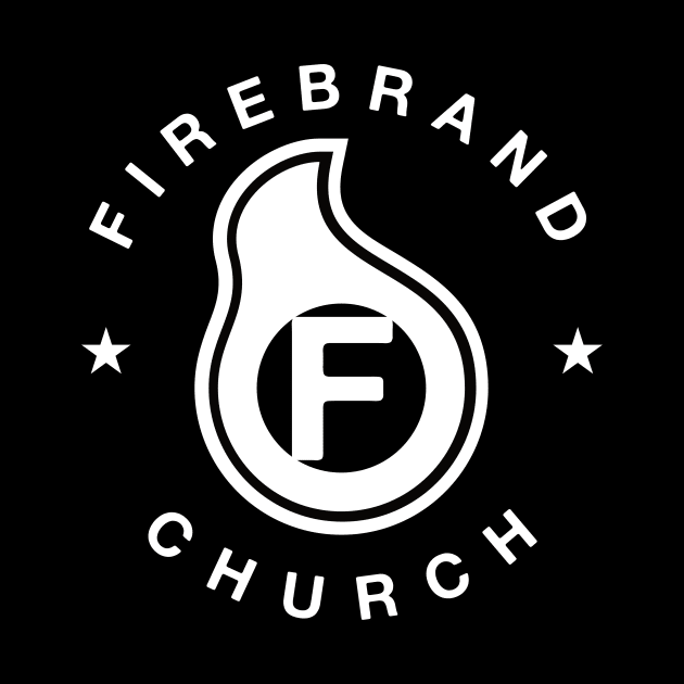 Firebrand White Sticker Design by Alan Jones