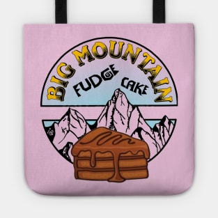 Big mountain fudge cake Tote