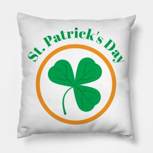 St. Paddy's Day Shamrock Pillow