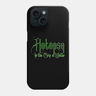 in the grip of winter autopsy Phone Case