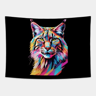 Lynx Cat WPAP Tapestry