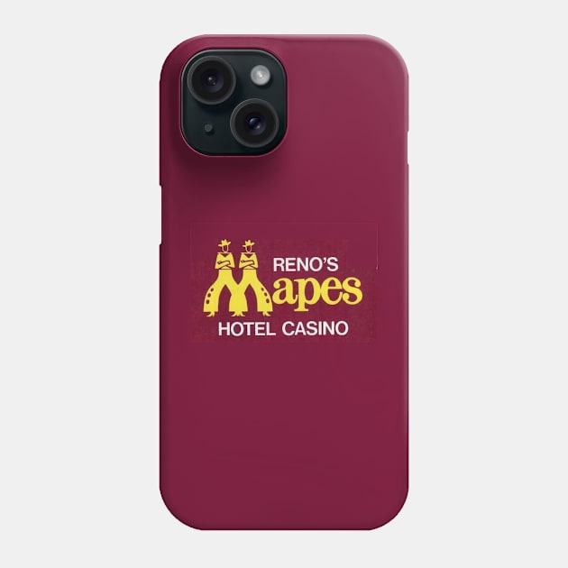 Mapes Hotel Casino Reno Phone Case by Dizgraceland