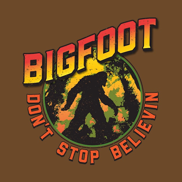 Bigfoot Don't Stop Believin (Rough) by DavidLoblaw