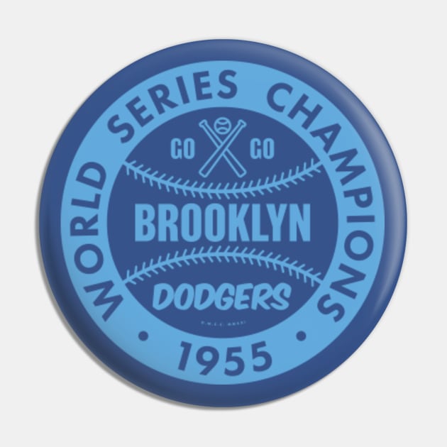 deadmansupplyco Brooklyn Dodgers - 1955 World Series Champions (White) Crewneck Sweatshirt