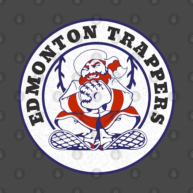 Classic Edmonton Trappers Baseball by LocalZonly