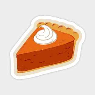 Pumpkin Pie slice Magnet