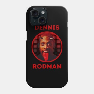 dennis rodman ll red evil Phone Case