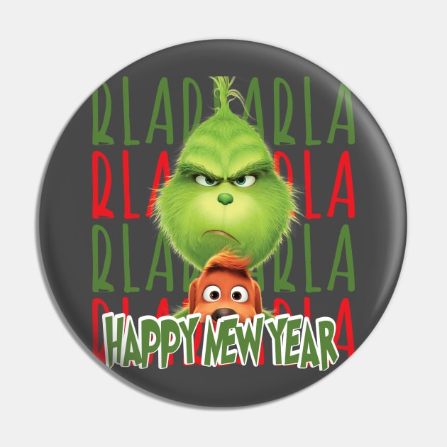 New Year - Grinch Stole Christmas - Pin