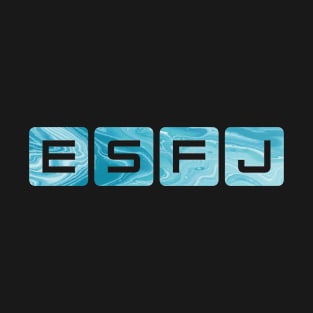 ESFJ Blue Blocks T-Shirt