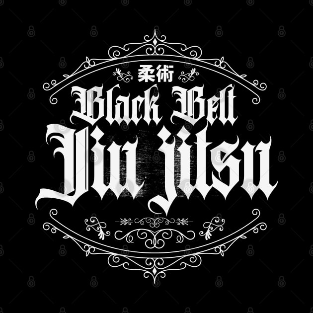 Jiu Jitsu Black Belt Classic by CTShirts