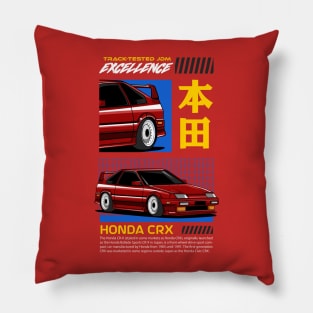 CRX Enthusiast Pillow